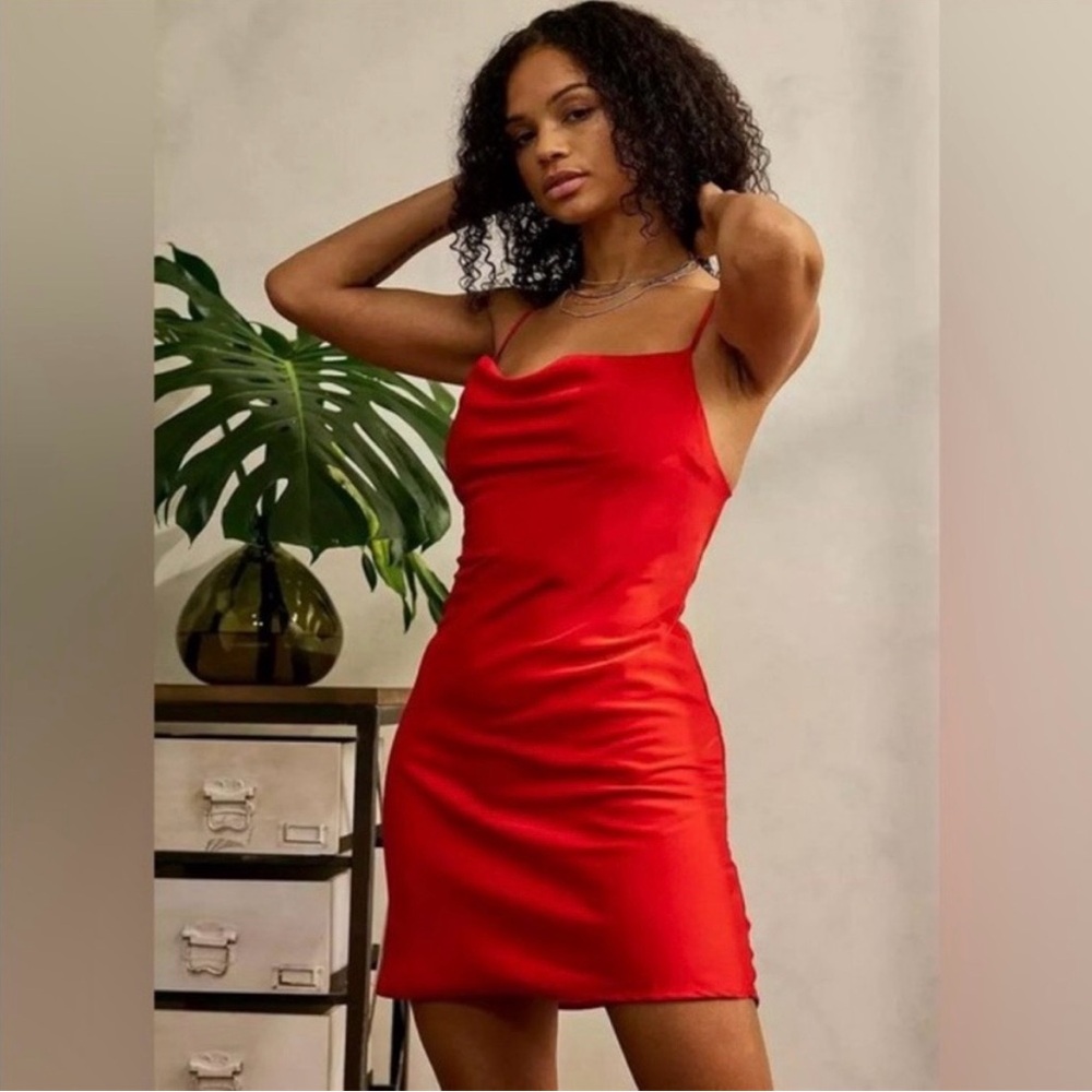 Urban Outfitters Red Mini Dress